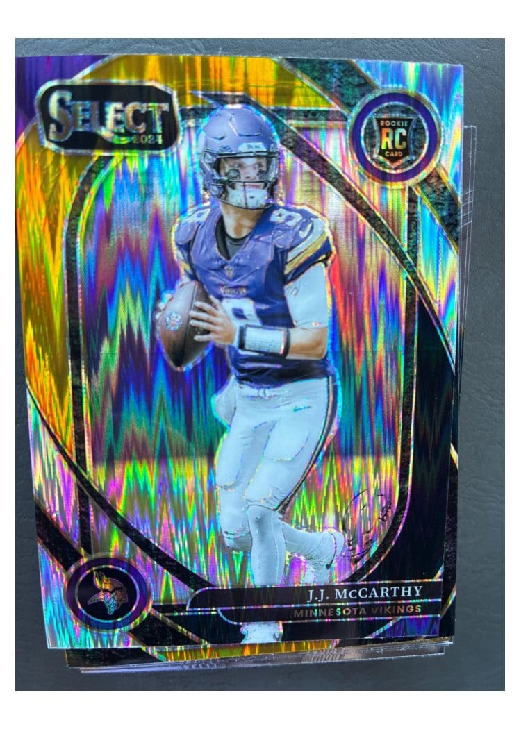 2024 Panini Select Base Set J.J. McCarthy #246 card