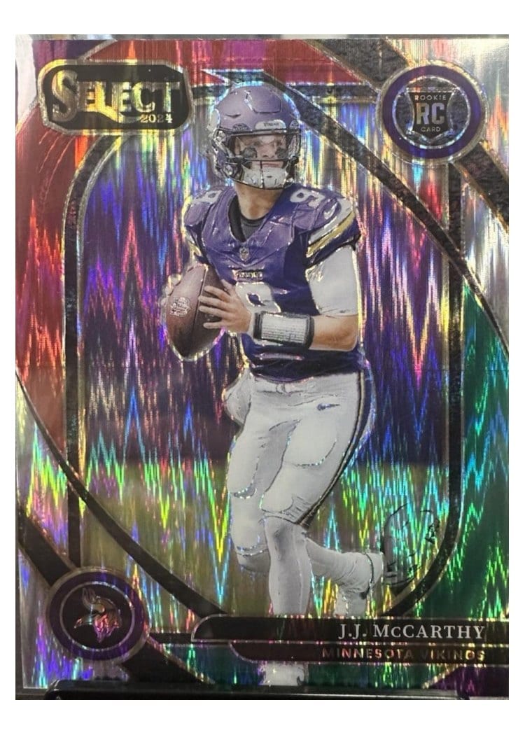 2024 Panini Select Base Set J.J. McCarthy #246 card