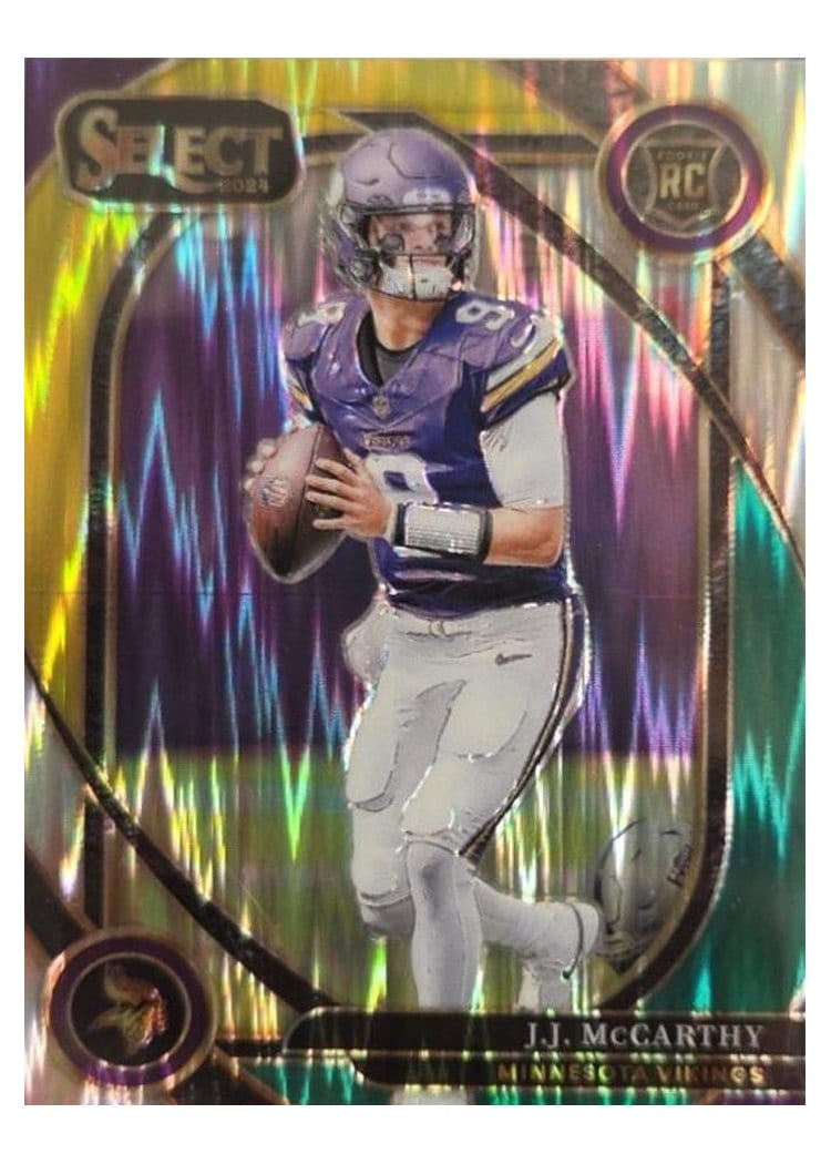 2024 Panini Select Base Set J.J. McCarthy #246 card