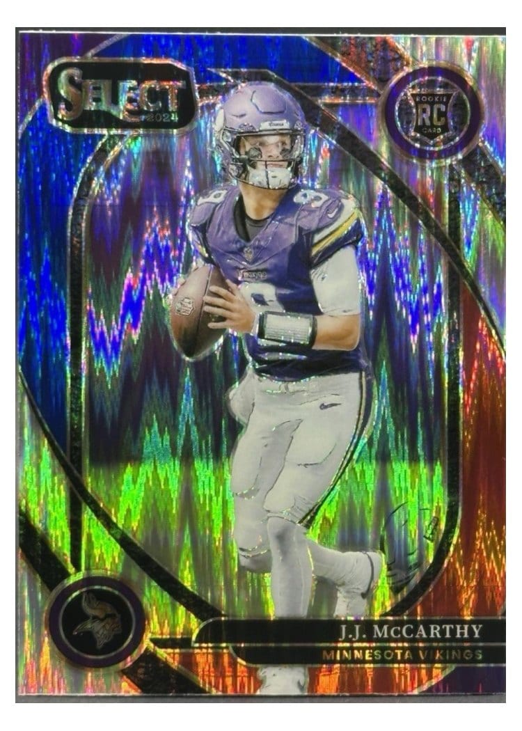 2024 Panini Select Base Set J.J. McCarthy #246 card