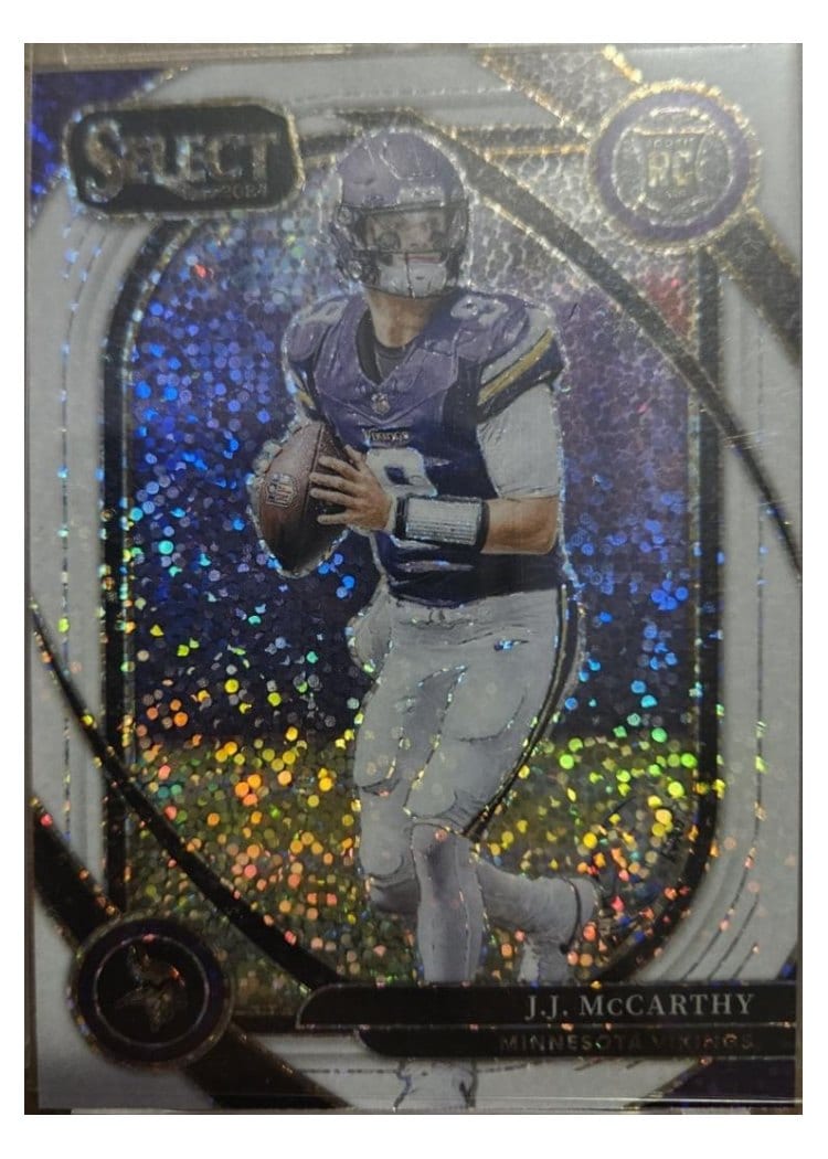 2024 Panini Select Base Set J.J. McCarthy #246 card