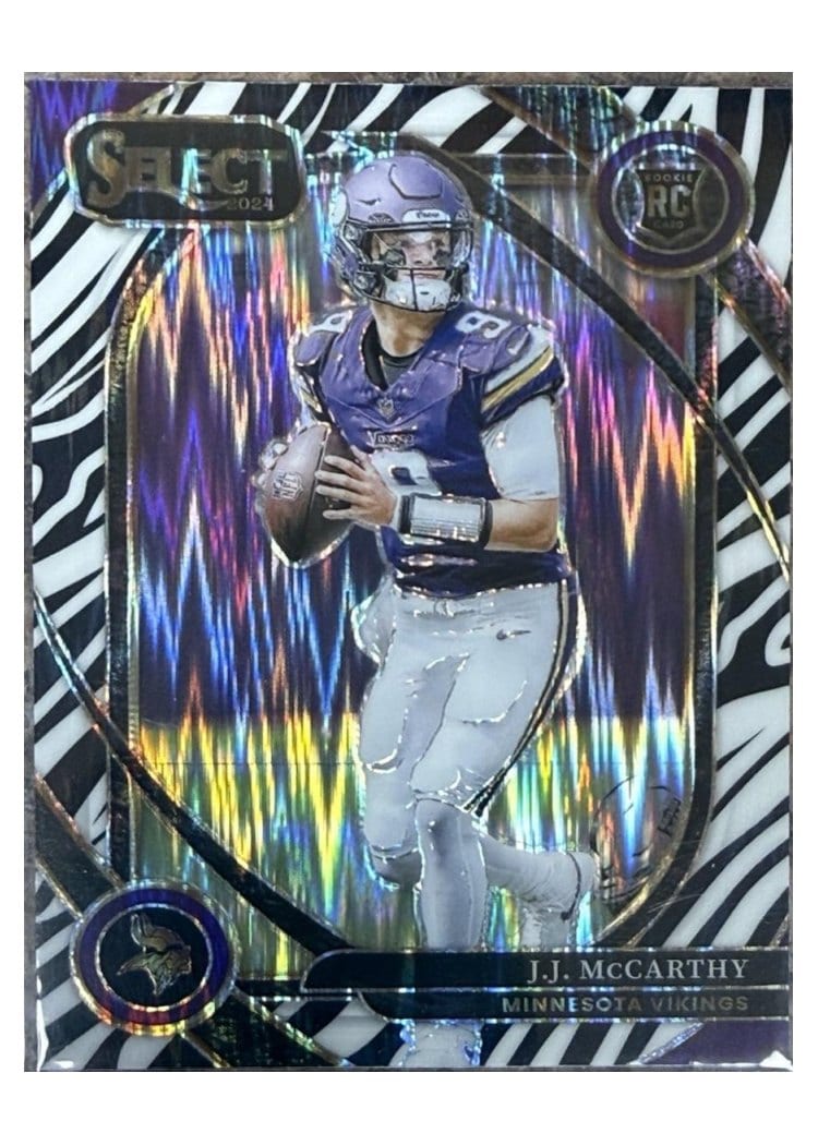 2024 Panini Select Base Set J.J. McCarthy #246 card