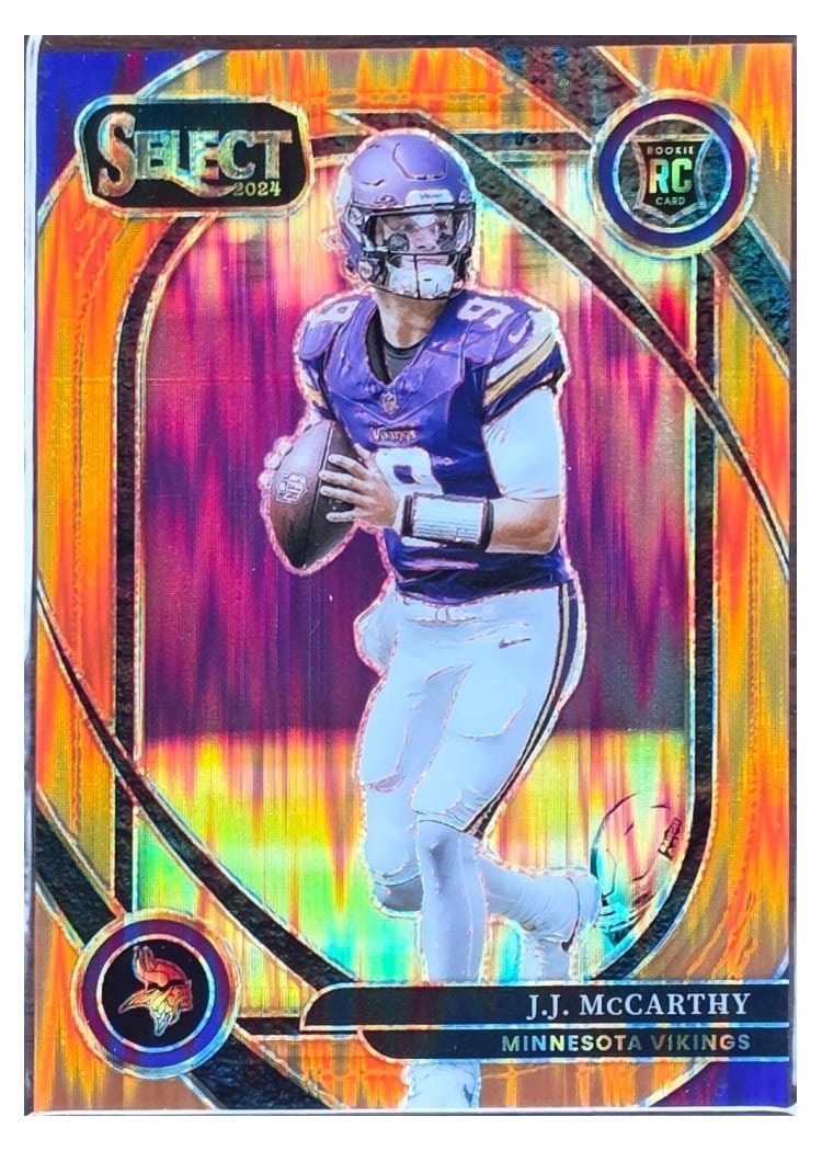 2024 Panini Select Base Set J.J. McCarthy #246 card