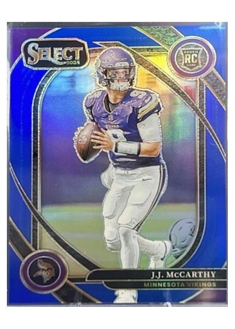 2024 Panini Select Base Set J.J. McCarthy #246 card