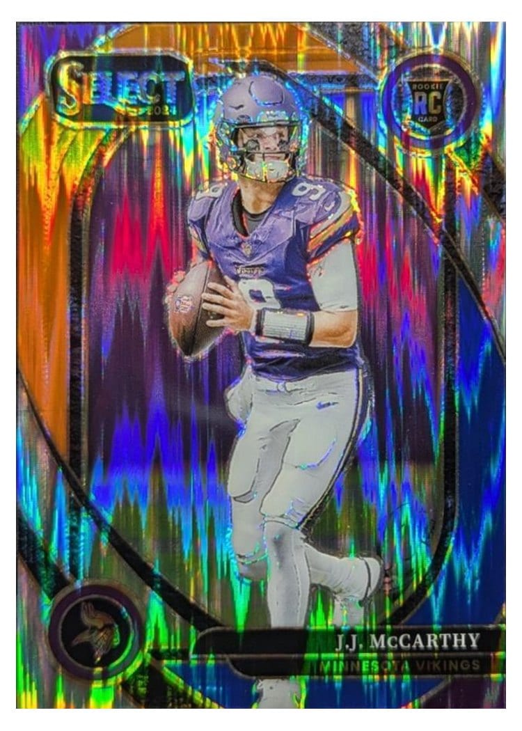 2024 Panini Select Base Set J.J. McCarthy #246 card