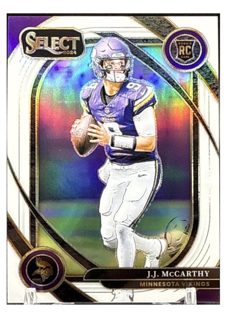 2024 Panini Select Base Set J.J. McCarthy #246 card