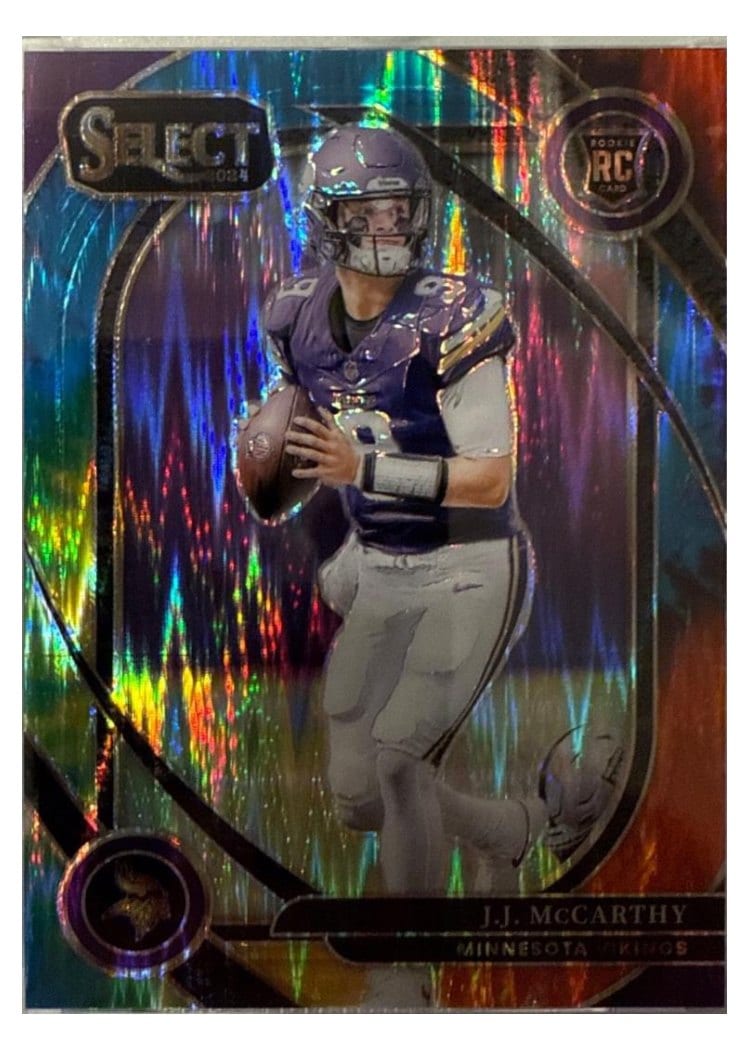 2024 Panini Select Base Set J.J. McCarthy #246 card