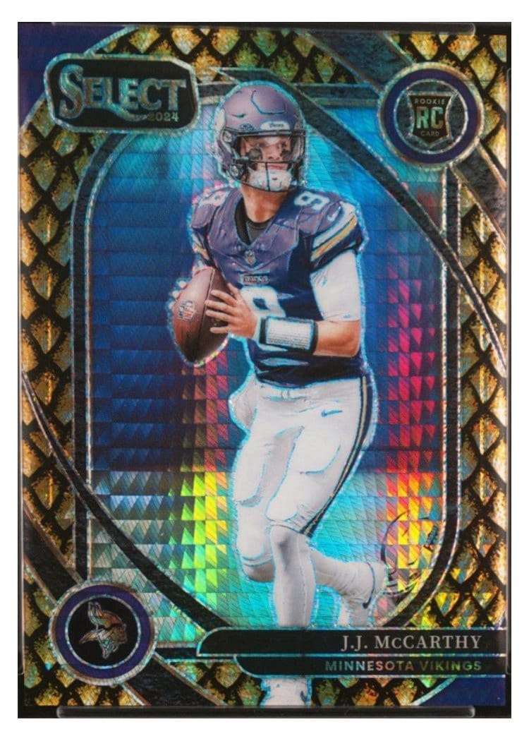 2024 Panini Select Base Set J.J. McCarthy #246 card