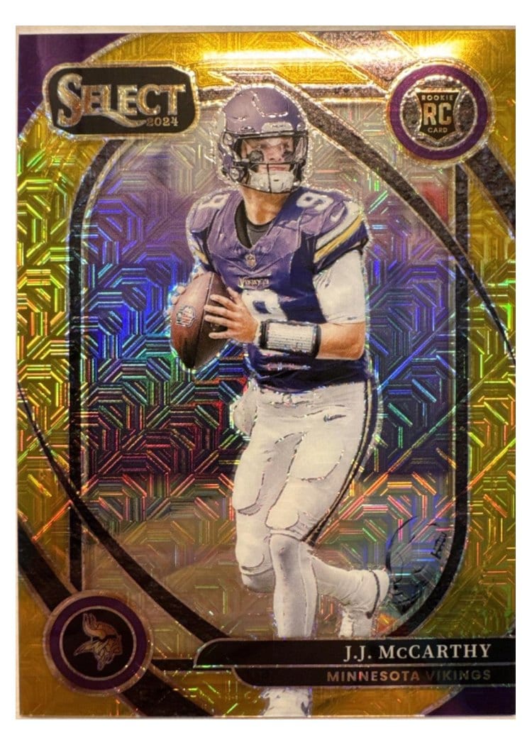 2024 Panini Select Base Set J.J. McCarthy #246 card