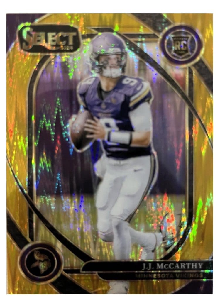 2024 Panini Select Base Set J.J. McCarthy #246 card