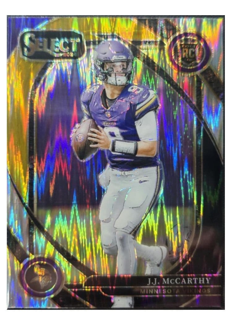 2024 Panini Select Base Set J.J. McCarthy #246 card