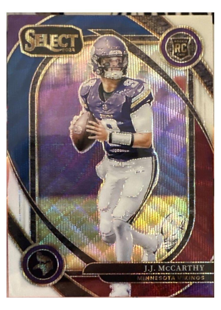 2024 Panini Select Base Set J.J. McCarthy #246 card