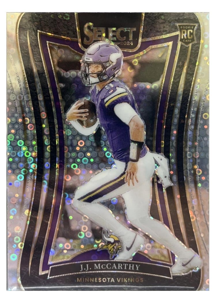 2024 Panini Select Base Set J.J. McCarthy #342 card