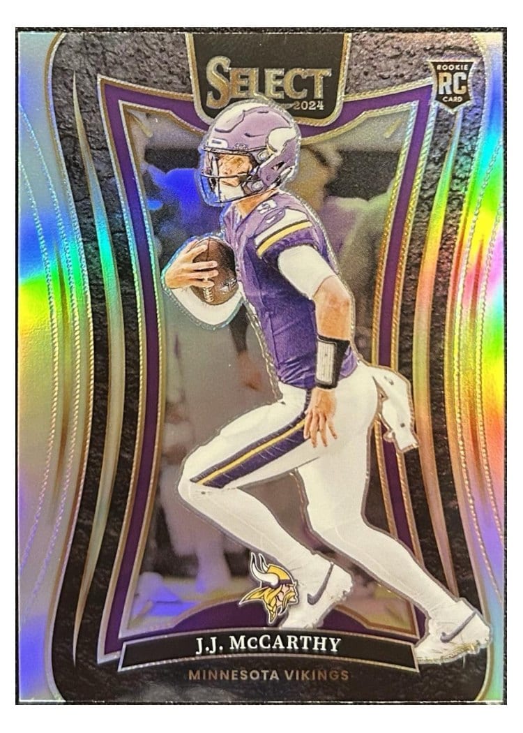 2024 Panini Select Base Set J.J. McCarthy #342 card