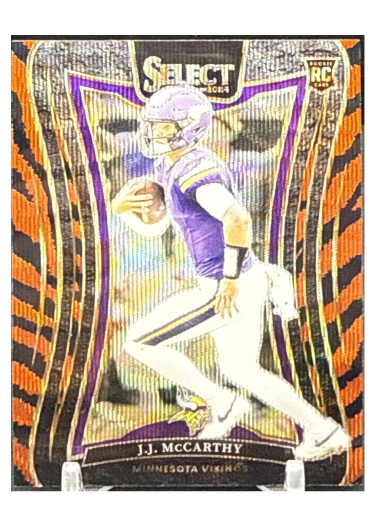 2024 Panini Select Base Set J.J. McCarthy #342 card