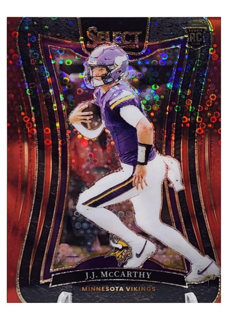 2024 Panini Select Base Set J.J. McCarthy #342 card