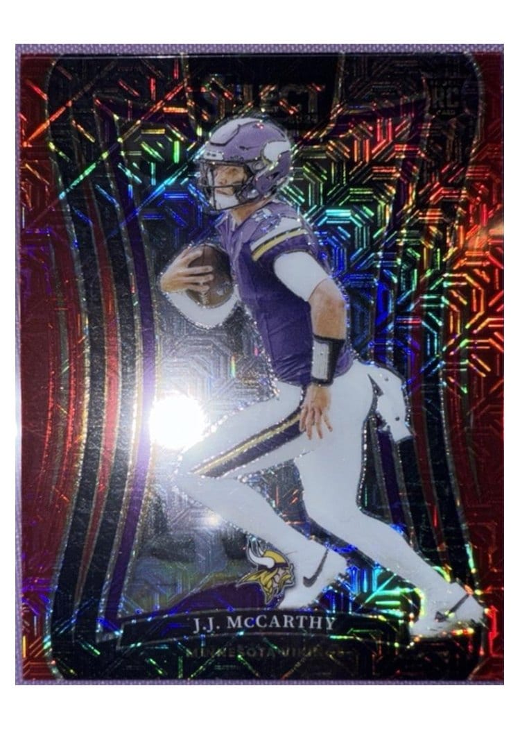 2024 Panini Select Base Set J.J. McCarthy #342 card