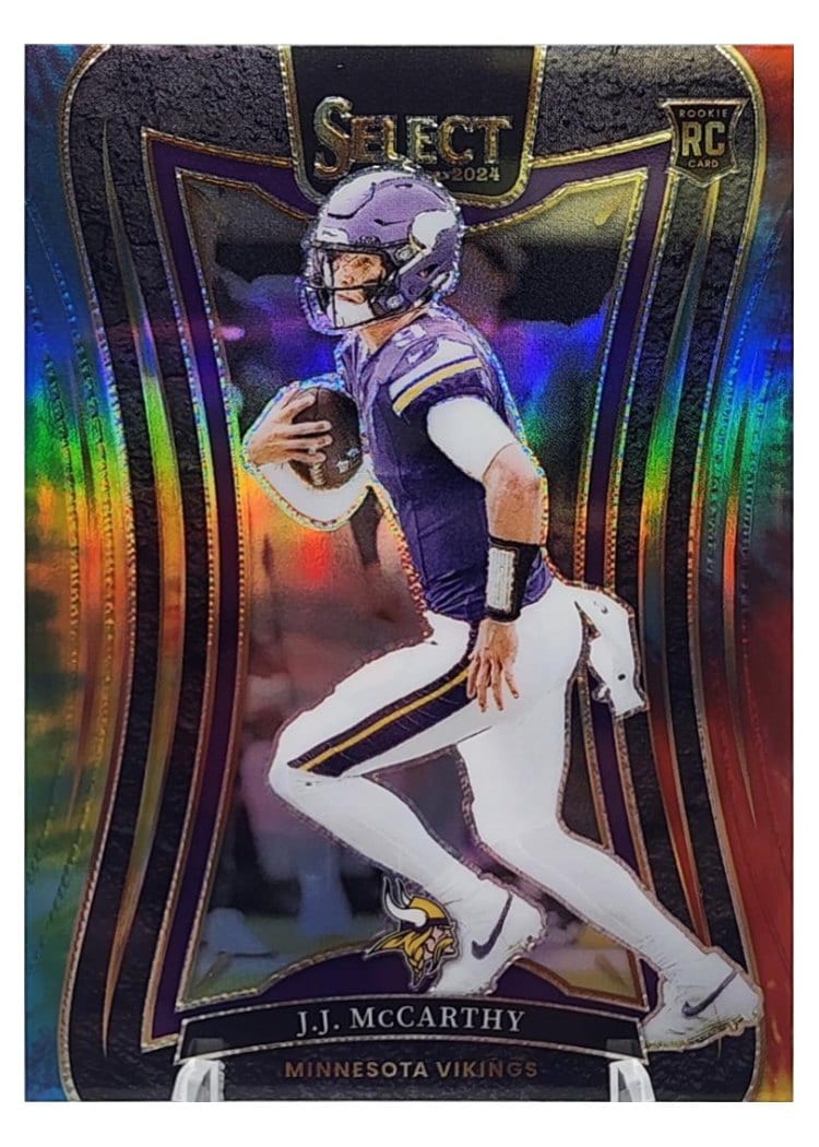 2024 Panini Select Base Set J.J. McCarthy #342 card