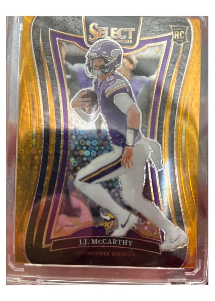 2024 Panini Select Base Set J.J. McCarthy #342 card