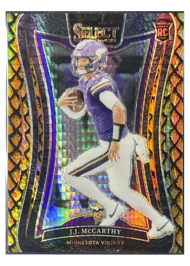 2024 Panini Select Base Set J.J. McCarthy #342 card