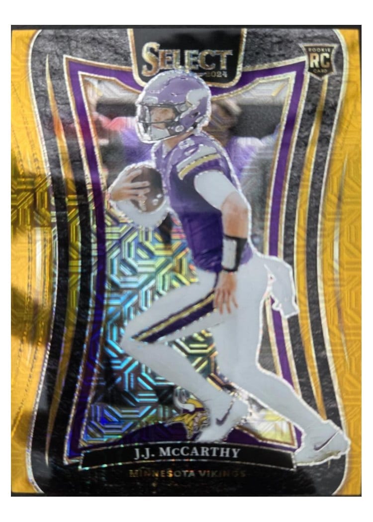 2024 Panini Select Base Set J.J. McCarthy #342 card