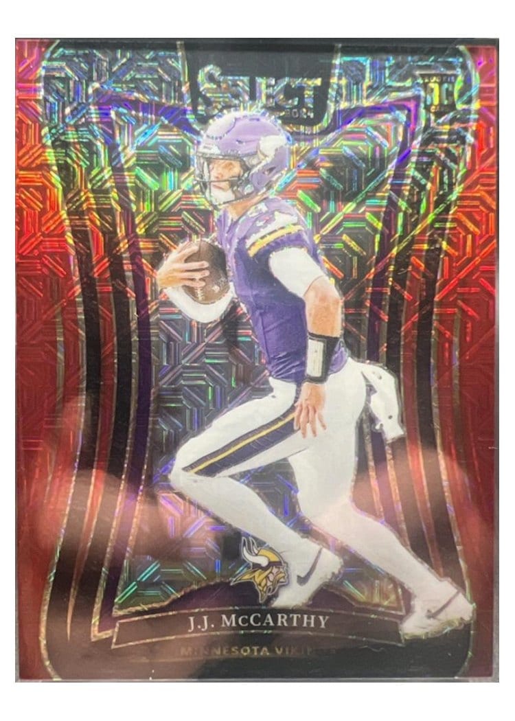 2024 Panini Select Base Set J.J. McCarthy #342 card