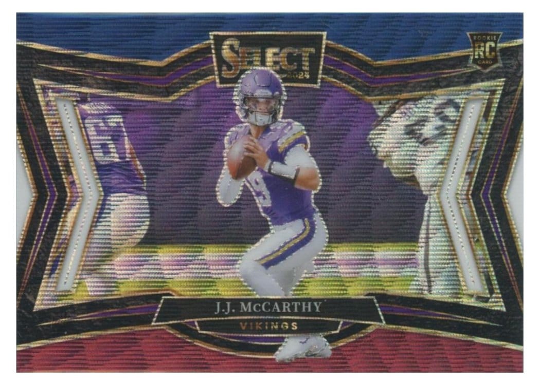 2024 Panini Select Base Set J.J. McCarthy #441 card