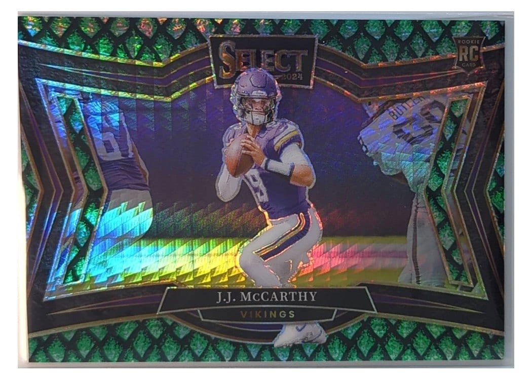 2024 Panini Select Base Set J.J. McCarthy #441 card
