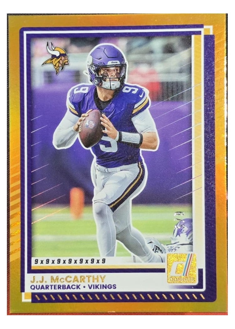 2025 Donruss Base Set J.J. McCarthy #57 card