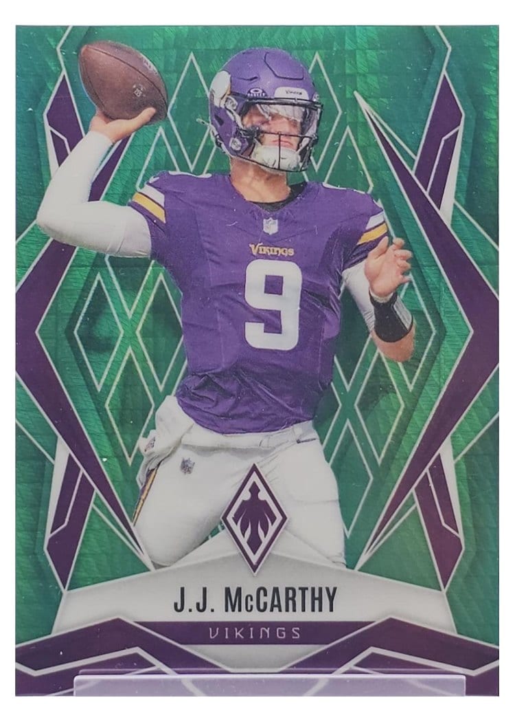 2025 Panini Phoenix Base Set J.J. McCarthy #38 card