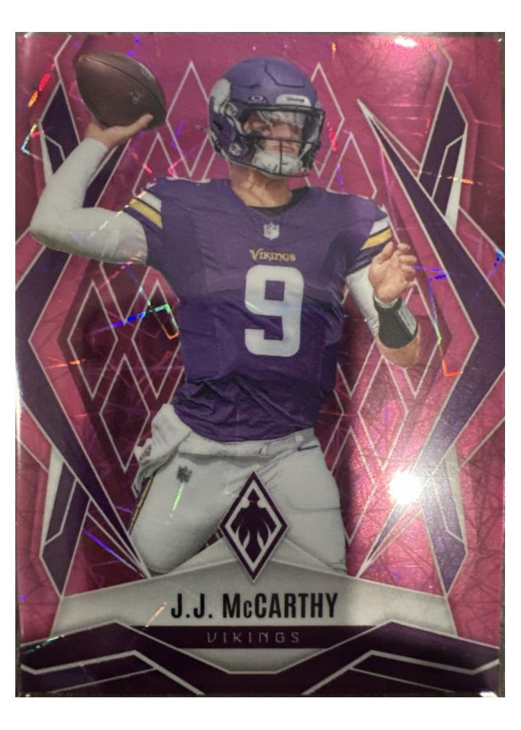 2025 Panini Phoenix Base Set J.J. McCarthy #38 card