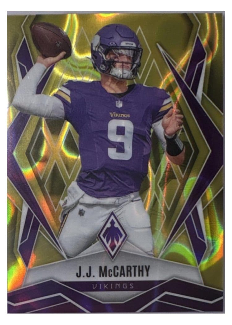 2025 Panini Phoenix Base Set J.J. McCarthy #38 card