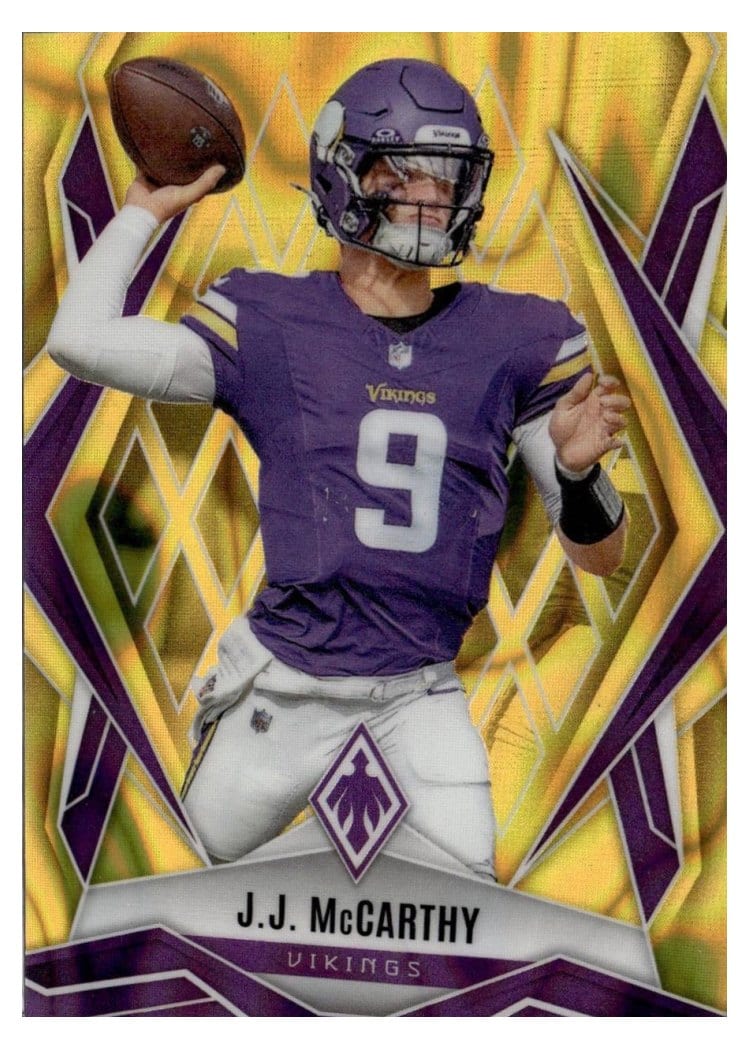 2025 Panini Phoenix Base Set J.J. McCarthy #38 card