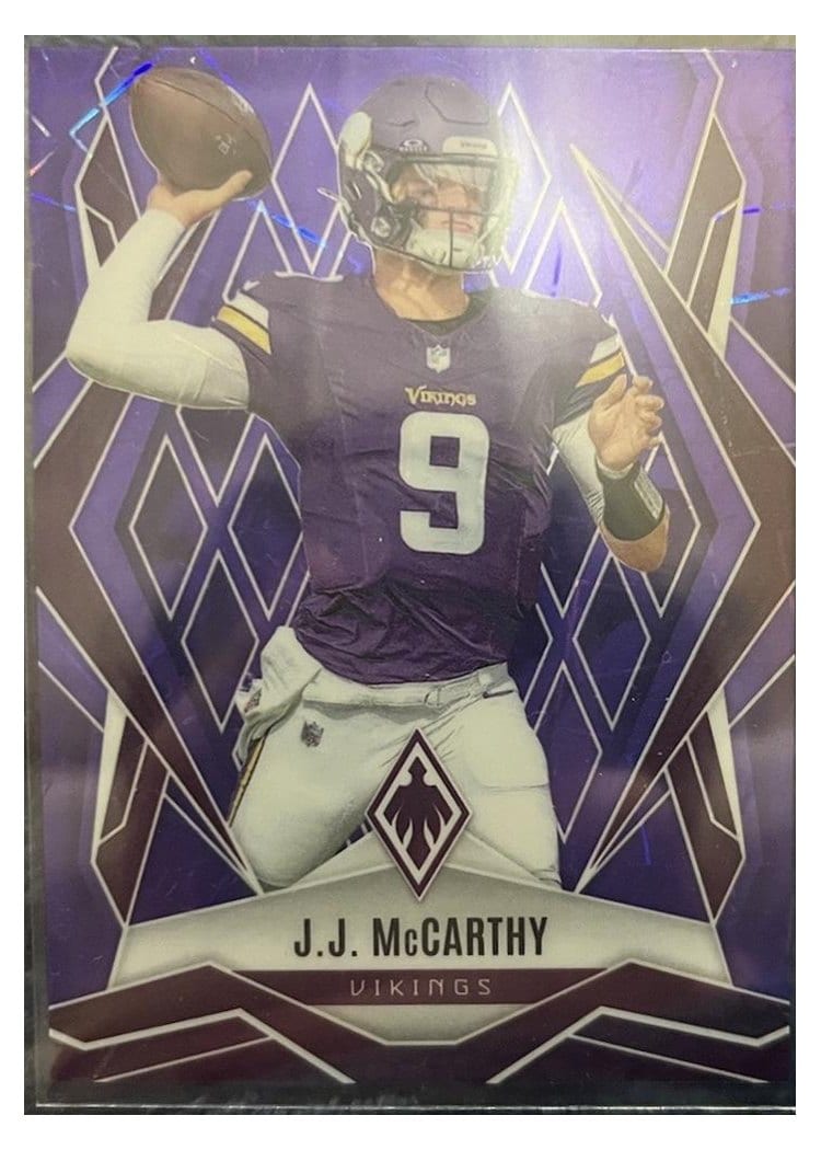2025 Panini Phoenix Base Set J.J. McCarthy #38 card