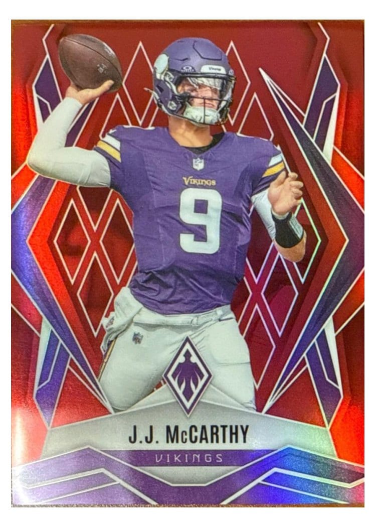 2025 Panini Phoenix Base Set J.J. McCarthy #38 card