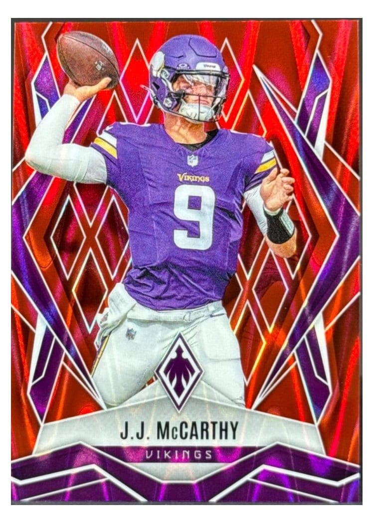 2025 Panini Phoenix Base Set J.J. McCarthy #38 card
