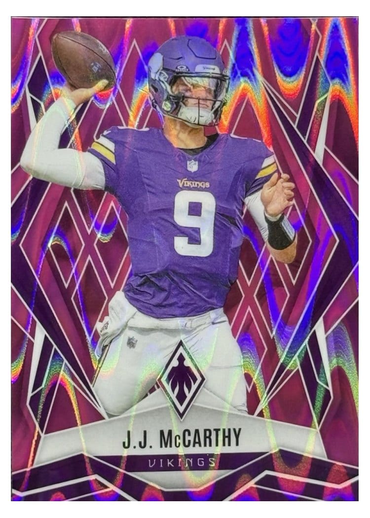2025 Panini Phoenix Base Set J.J. McCarthy #38 card