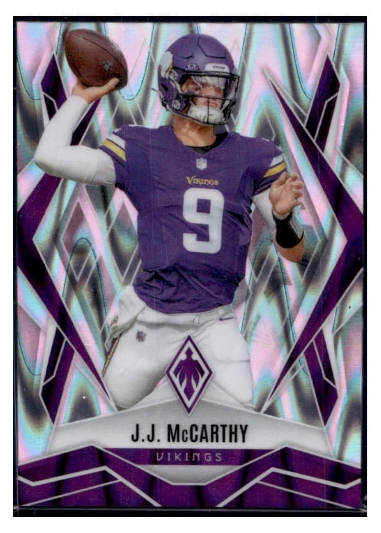 2025 Panini Phoenix Base Set J.J. McCarthy #38 card