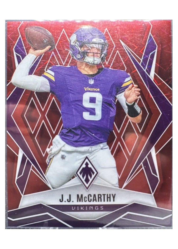 2025 Panini Phoenix Base Set J.J. McCarthy #38 card
