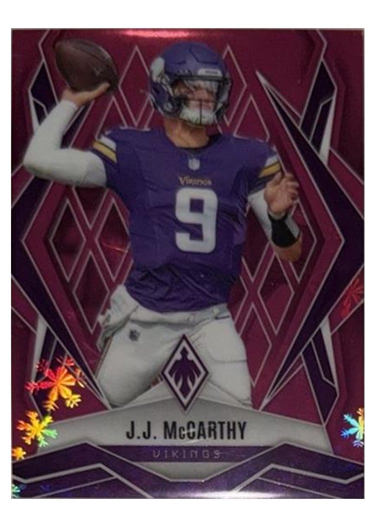 2025 Panini Phoenix Base Set J.J. McCarthy #38 card