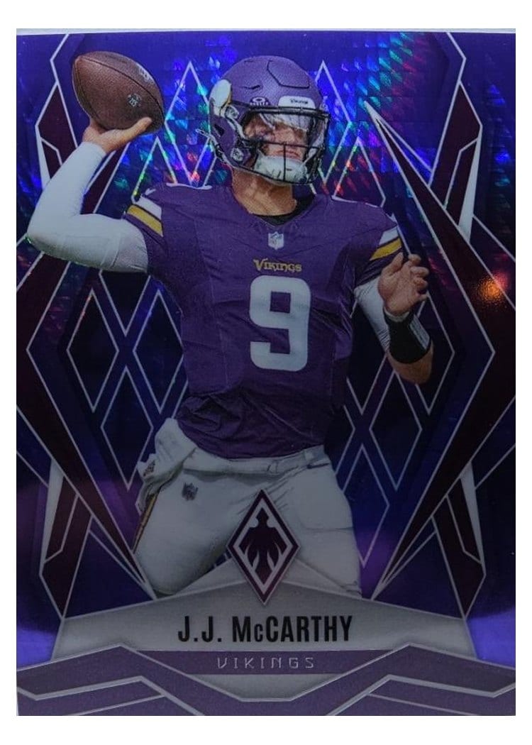 2025 Panini Phoenix Base Set J.J. McCarthy #38 card