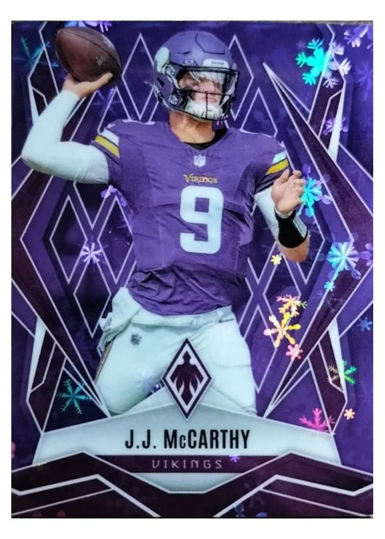 2025 Panini Phoenix Base Set J.J. McCarthy #38 card