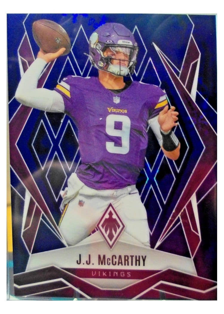 2025 Panini Phoenix Base Set J.J. McCarthy #38 card