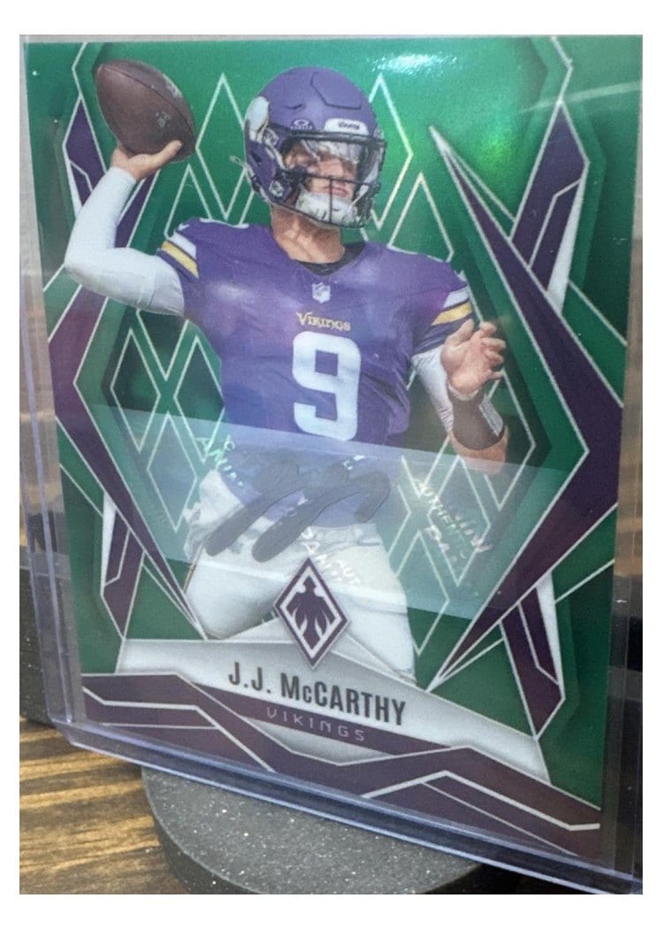 2025 Panini Phoenix Base Set J.J. McCarthy #38 card
