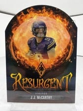 2025 Panini Phoenix Resurgent Snow Globe J.J. McCarthy #16 card