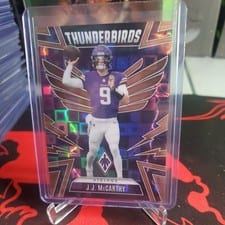 2025 Panini Phoenix Thunderbirds J.J. McCarthy #33 card