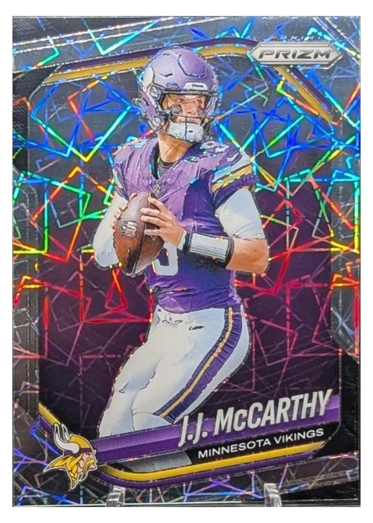 2025 Panini Prizm Base Set J.J. McCarthy #279 card