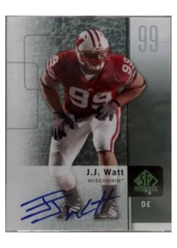 2011 SP Authentic J.J. Watt #57 card