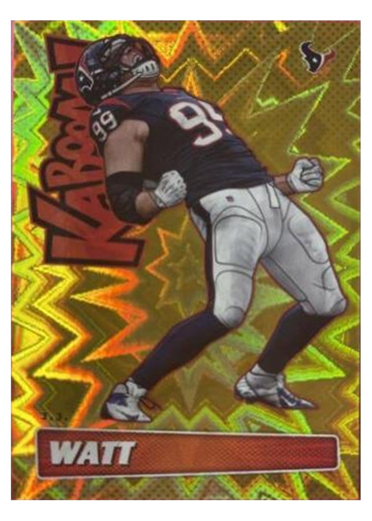 2019 Panini Absolute Kaboom J.J. Watt #K-JW card