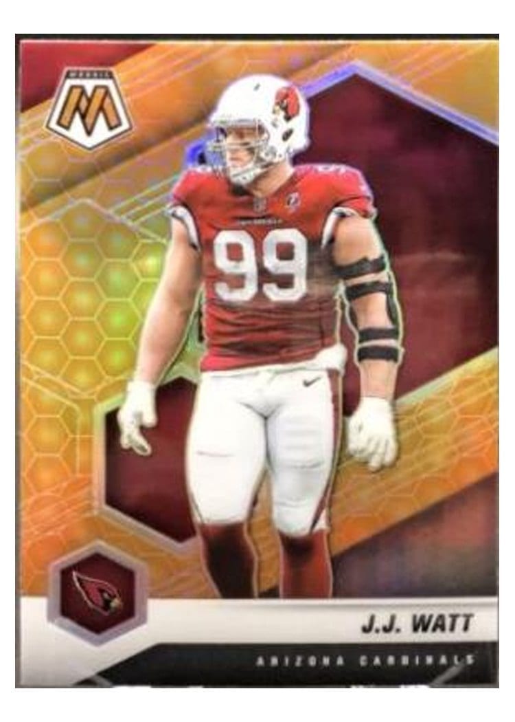 2021 Panini Mosaic Base Set J.J. Watt #12 card